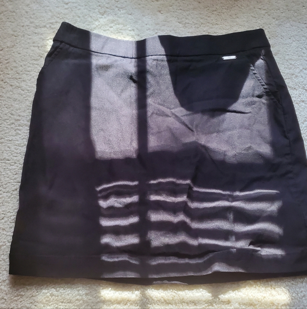 Rafaella Classic Black A-Line Skirt